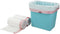 2.5 Gallon White Drawstring Trash Bags, 2 Rolls/120 Counts...