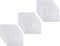 5x7 Small Plastic Envelopes Receipt Check Storage File Holder Case 36 Pack Hook & Loop Closure (clear-36 pack)...