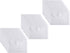 5x7 Small Plastic Envelopes Receipt Check Storage File Holder Case 36 Pack Hook & Loop Closure (clear-36 pack)...