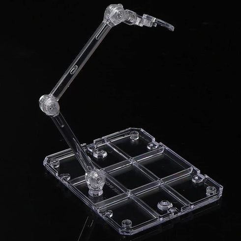 Action Figure Stand, Doll Model Display Holder Base Doll Support Stand Compatible with HG RG SD SHF Gundam 1/144 Toy Collectible Display and Stora...