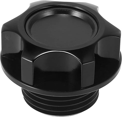 X AUTOHAUX Black Aluminum Alloy Gas Engine Oil Filler Cap Plug Cover for Toyota Camry Highlander Crown Corolla Reiz...