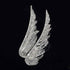 Crystal Angel Wings Brooch Pins,Elegant Rhinestone Feather Wings Lapel Pin Suit Coat Breastpin for Women Men Wedding Party Jewelry Gitfs...