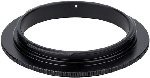 58mm Macro Lens Reverse Ring Adapter for Canon EOS Rebel T6 T7 T5 SL3 SL2 T8i T7i T6i T6s T5i 2000D 4000D 90D 80D 70D with EF-S 18-55mm Kit Lens &...