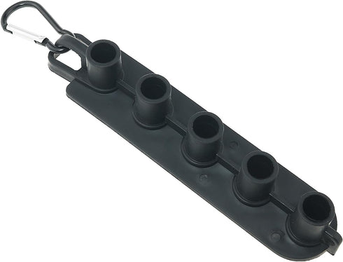 Quick Connector 1/4 Quick Insert Nozzle Base Storage can accommodate 5 Nozzle Heads Daily Pressure Cleaning Nozzle Rack High Pressure Car Washing ...