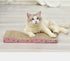 Cat Scratchers Cardboard, Cat Scratch Pad, Cat Scratching, Corrugated Board Reversible with Catnip for Indoor Cats (Waves)...