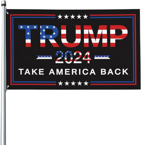Trump 2024 Flag 3x5 Ft Take America Back Flags Single Ply Indoor Outdoor Banner...
