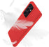 GOOSPERY Soft Feeling Jelly for Galaxy S21 Ultra Case (6.8 inches) Silky Slim Bumper Case Cover (Red)...