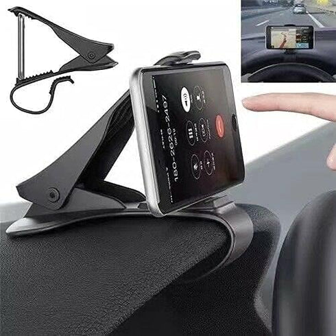 Universal Car Dashboard Mount Holder Stand Clamp Cradle Clip for Cell Phone GPS Navigation Clip on Dash Phone Holder Durable Mount......