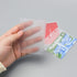 12pcs Mini Binder Pockets Frosted 3 Holes Budget Cash Envelopes for Budgeting, Binder Pouch Loose Leaf Sheet Protectors PVC Zipless Budget Envelop...