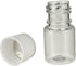 Othmro 50Pcs 5ml Plastic Bottles Lab Cylindrical Chemical Reagent Bottle Wide Mouth Laboratory Reagent Polyethylene Bottle Sample Sealing Liquid S...