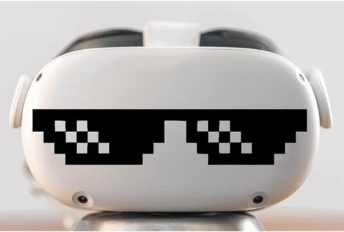 Dope Savage Meme Glasses Goggles VR Headset Vinyl Decal Headset CoolFor Car Bumper Truck Van SUV Window Wall Boat Cup Tumblers Laptop or Any Smoot...