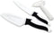 Jean-Patrique Stainless Steel Non-Stick Prep | Chef’s Essential Kitchen Coloured Knives - Black & White - Set of 3 Piece...