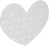 Set of 12 Heart Shaped Blank Jigsaw Puzzles to Draw On for Valentine’s, DIY Crafts (9 x 6 in, 40 Pieces Each)...
