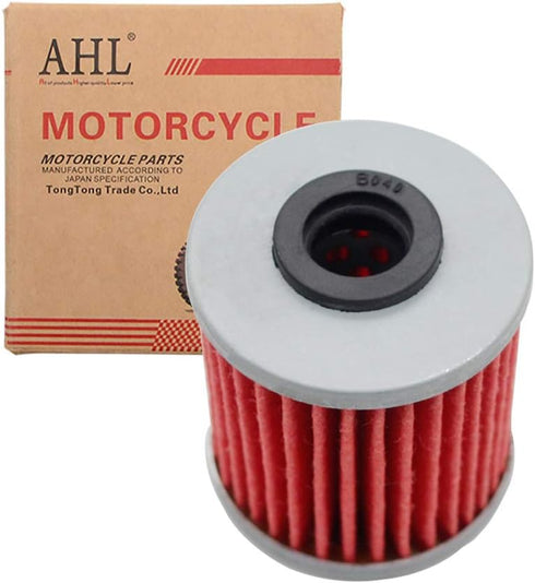AHL 207 Oil Filter for Kawasaki KX250F KX250 F 249 2004-2016/Suzuki RMX450Z RMX450 Z 450 2010-2012...