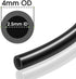 TAILONZ PNEUMATIC Black 4mm or 5/32 inch OD 2.5mm ID Polyurethane Air Hose Pipe Tube 10 Meter 32.8ft...