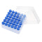 36PCS Cryo Tubes 5ml, Plastic Small vials with Screw caps Sample Tubes,PP Material ?with Silica Gel Gasket?Free from DNase, RNase, Human DNA...