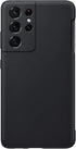 for Galaxy S21 Ultra Case with S Pen Holder, Liquid Silicone Phone Cover with Stylus Slot (S-Pen Not Included) Anti-Fingerprint Military Shockproo...