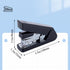 M&G Effortless Desktop Stapler 50 Sheet Capacity, One Finger Stapling, Includes 1000 Staples and Staple Remover, Portable Space Saving Stapler for...