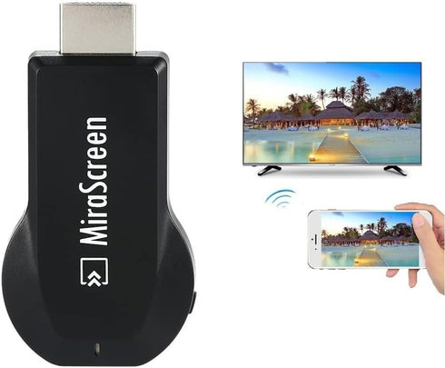 SmartSee MiraScreen Wireless Display Adapter 1080P HDMI Screen Mirroring Media Player TV Stick for Tablet Smartphone...