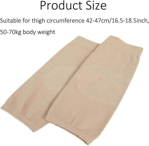 Elandy 1 Pair Unisex Non-trace Knee Pads-Knee Brace Support Sleeve Leg Support Brace Pads Kneecap For Outdoor Sports Volleyball Basketball Dance C...