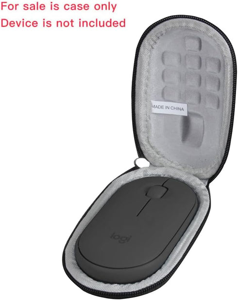 Hard Travel Case for Logitech Pebble M350 Wireless Mouse (Black)...