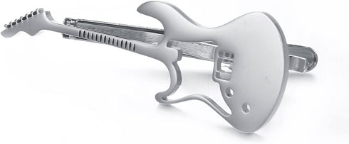 Yoursfs Music Tie Clips for Men Unique Elegant Tie Bar Clip Copper Drum Kit Guitar Tie Pins Fashion Jewelry Men's Clothing Accessories...