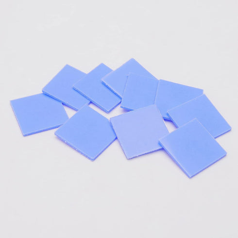 50Pcs Thermal Pad 15x15x1mm, Highly Efficient Thermal Conductivity 6.0 W/mK, Non Conductive Heat Resistance Silicone Thermal Pads for Laptop Heats...