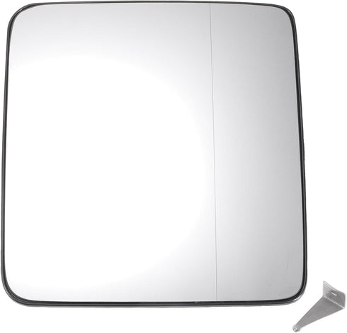 X AUTOHAUX Car Rearview Right Passenger Side Mirror Glass Replacement W/Backing Plate Heated for Jeep Wrangler JK 2018 for Jeep Wrangler 2011-2017...