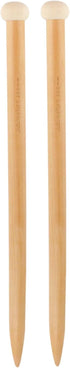 JubileeYarn Jumbo Birch Knitting Needles - US 36 (20mm) - 16" Long - 1 Pair...