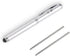 Metal Multi-Function Pen, Touch Screen Stylus, Flashlight with White Light, Infrared, Creative Christmas and Birthday Gifts (1 Silver)...