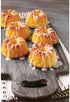 Mrs. Anderson's Baking Mini Fluted Cake Pan, European-grade Silicone, 6-Cup...