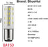 B15 B15D 12V-24V Light Bulb B15d Bayonet Double Contact 5W Cool White 6000K 40W Equivalent for Lighting Pack of 2...