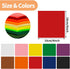 108pcs Felt Sheets, 4"x4", White Felt, Felt Fabric Sheets, Nonwoven Felt for DIY and Sewing Projects, Square Felt....