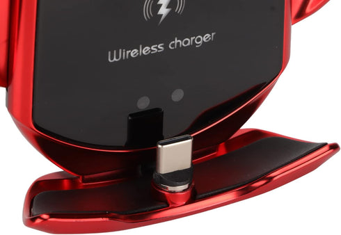 Q3 15W Smart Sensor Car Magenetic Charger Smart Sensing Wireless Charger Automatic Clamping Arm 360 Degree Spherical Joint Pivot for iPhone Series...