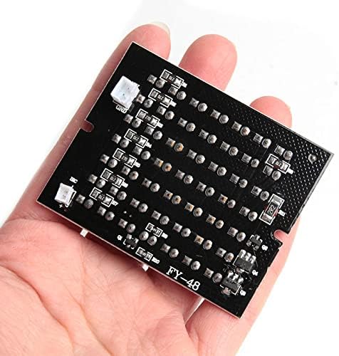 1 pcs DC 12V 1A Invisible CCTV 48-LED Night Vision 940nm IR Infrared Illuminator Light + Wire 60cm...