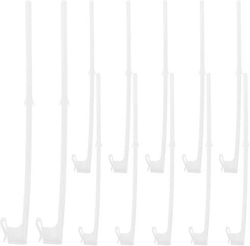 Angoily 12Pcs Sturdy Car Window Flagpoles, Car Flag Post Clips Only, Window Stabilizer Truck Flag Banner Holder Without Flag for Patriotic, Sports...