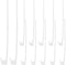 Angoily 12Pcs Sturdy Car Window Flagpoles, Car Flag Post Clips Only, Window Stabilizer Truck Flag Banner Holder Without Flag for Patriotic, Sports...