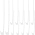 Angoily 12Pcs Sturdy Car Window Flagpoles, Car Flag Post Clips Only, Window Stabilizer Truck Flag Banner Holder Without Flag for Patriotic, Sports...