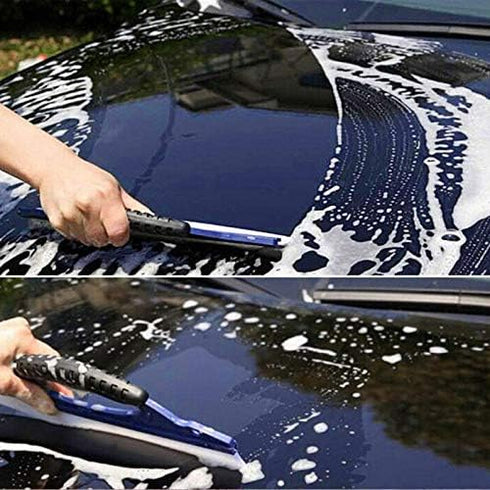 12" Waterblade Silicone Drying Blade Car Window Wiper Wash Clean Water Dry Cleaner Helpful Good Grips Auto Water Blade, Water Wiper Car Dryer, Sho...