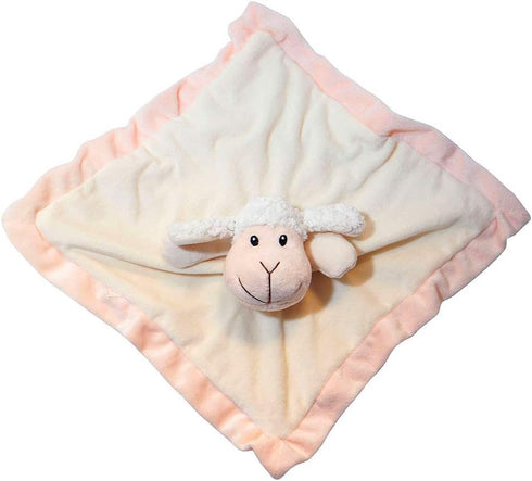 Lamb Baby Lovey - Super Soft 12" Square Baby Security Blanket for Girls or Boys, Baby Stuffed Animals for Newborns, Ultra Soft Polyester Lovey Bla...