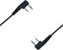 Earpiece with Mic,2 pin G Shape Earpiece Headset with Mic Ptt Compatible with Baofeng UV-5R BF-888S BF-F8HP BF-F9 UV-82 UV-82HP UV-82C Kenwood Wal...
