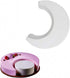 3D Moon Shape Silicone Cake Mold, Crescent Moonlight Sonata Mousse Cake Pan Bread Pizza Baking Mold Kitchen Bakeware Tools...