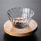 Roast'n Berry V60 Glass Coffee Dripper, Size 02, Bamboo...