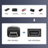 chenyang Mini USB Extension Cable, USB 2.0 Mini USB 5Pin Male to Female Power Charging Data Transfer Extension Cable for Dash Cam/GPS/Camera 4.92F...