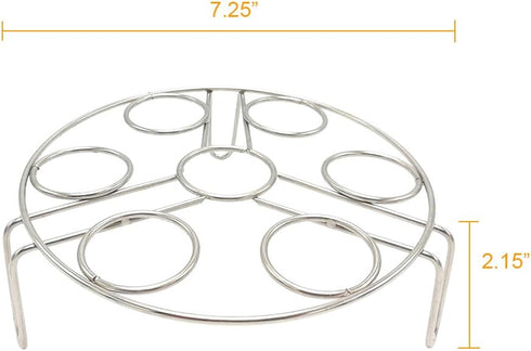 Egg Steamer Rack Alamic Egg Rack Steamer Trivet Basket Stand for Instant Pot Accessories and Pressure Cooker Accessories Stainless Steel Heavy Dut...