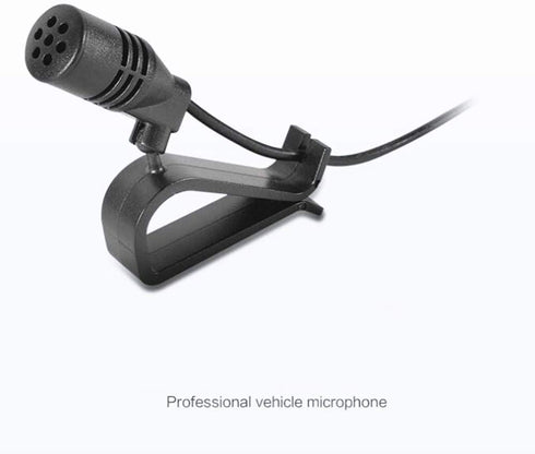 Car Microphone Stereo 3.5mm Jack Assembly Mic Car Radio Microphone Compatible with Kenwood Boss Corehan Power Acoustik JVC Sony Jensen Alpine Car ...