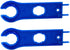 2Pcs Blue Home Improvement Tools 2Pcs Solar Panel MC4 Connector Spanner Wrench Quick Connect Disconnect Tool Hand Tools Multi Handyman Tool Multit...