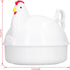 Egg Cooker, Chicken Shaped Heat Resistant Microwave Eggs Boiler, Freely Control the Tenderness of the Egg, for Home Kitchen...