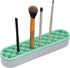 2 PCS Green Silicone Makeup Brush and Cosmetic Storage Boxes...