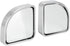 X AUTOHAUX 2pcs Adjustabe Blind Spot Mirrors 360° Degree Rotate Sway Fan Shaped HD Glass Convex Mirror...